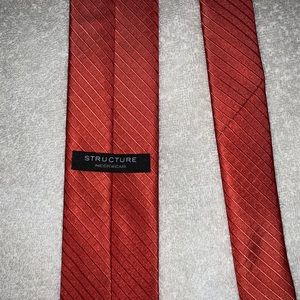 Red tie